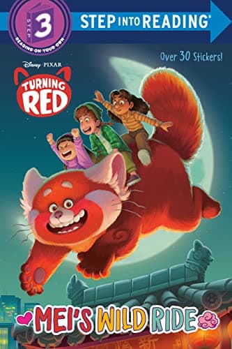 Cover of Mei's Wild Ride (Disney/Pixar Turning Red, Step Into Reading, Step 3)
