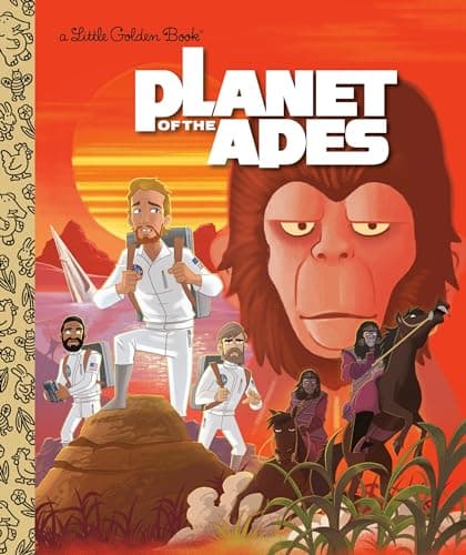 Cover of Planet of the Apes (20th Century Studios, Little Golden Book)