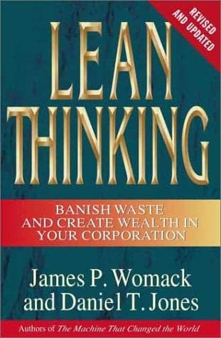 Cover of Lean Thinking: Banish Waste and Create Wealth in Your Corporation  (Revised and Updated)