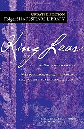 Cover of King Lear (Folger Shakespeare Library)