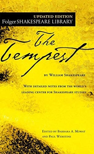 Cover of The Tempest (Folger Shakespeare Library)
