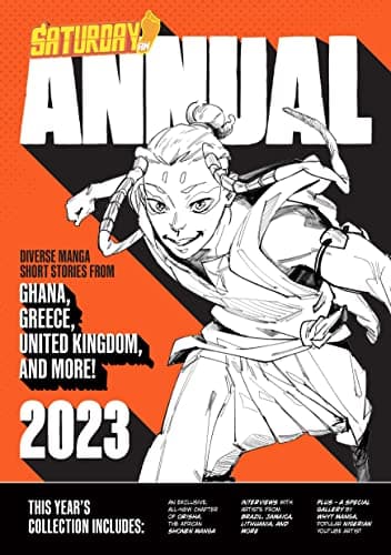 Cover of Saturday AM Annual 2023: A Celebration of Original Diverse Manga-Inspired Short Stories from Around the World