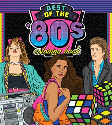 Cover of Best of the '80s Coloring Book