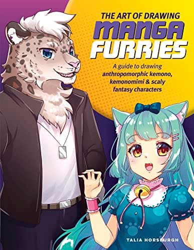 Cover of The Art of Drawing Manga Furries