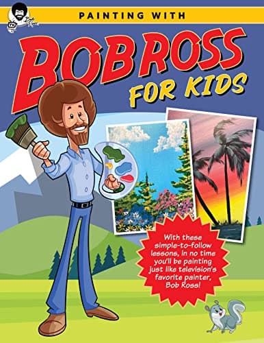 Cover of Painting With Bob Ross for Kids