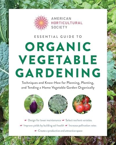 Cover of Essential Guide to Organic Vegetable Gardening (American Horticultural Society)
