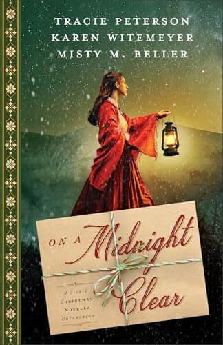 Cover of On a Midnight Clear: A 3-in-1 Christmas Novella Collection (The Shepherd's Heart/No Room at the Inn/A Star in the West)