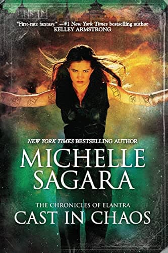 Cover of Cast in Chaos (The Chronicles of Elantra, Bk. 6)