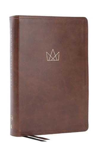 Cover of NKJV, Kingdom Life Bible (Thumb Indexed, Brown Leathersoft)