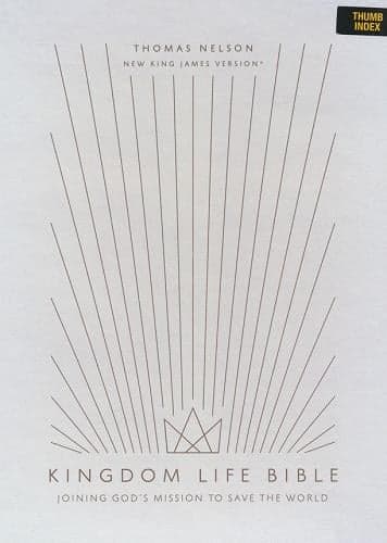 Cover of NKJV, Kingdom Life Bible: (Thumb-Indexed, 3533BKI - Black Leathersoft)