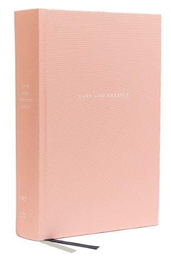 Cover of NET, Love God Greatly Bible (Thumb Indexed, 4632PK - Pink Cloth Over Board)