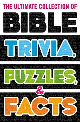 Cover of The Ultimate Collection of Bible Trivia, Puzzles, and Facts