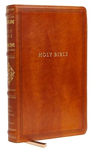 Cover of KJV Sovereign Collection King James Bible (3 9893BRN, Brown Leathersoft)