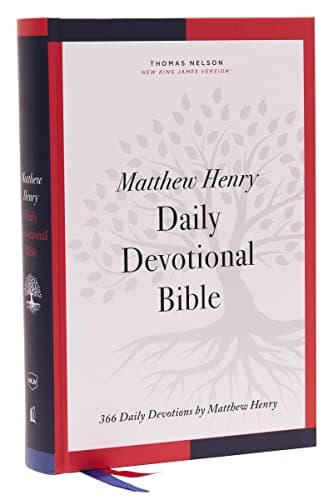 Cover of NKJV, Matthew Henry Daily Devotional Bible (#4532 - Hardcover)