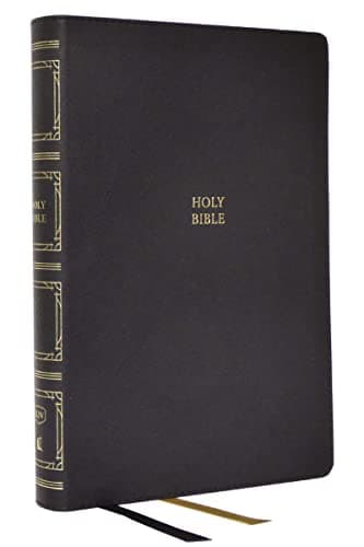Cover of KJV, Paragraph-Style, Large Print Thinline Bible (#3093BK - Black Leathersoft)