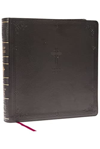 Cover of NABRE XL Edition Catholic Bible (#7983BK - Black Leathersoft)