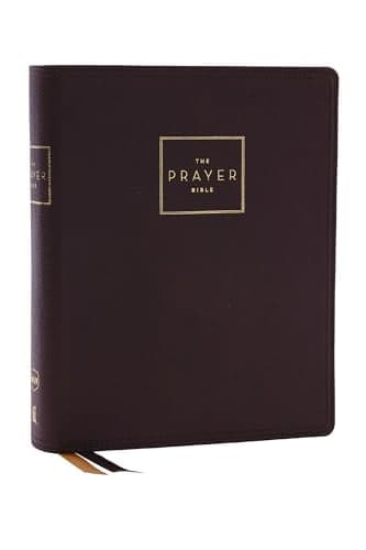 Cover of NKJV, The Prayer Bible (#3766BRN - Brown Genuine Leather)