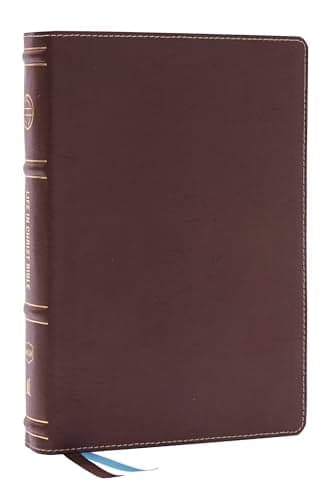 Cover of NKJV, Life in Christ Bible (Thumb Indexed, #6895BRNI - Brown Bonded Leather)