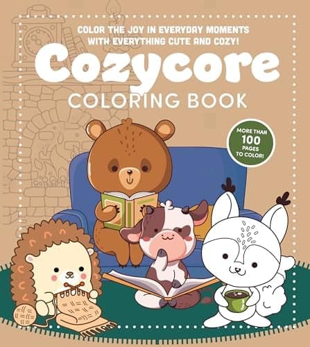 Cover of Cozycore Coloring Book
