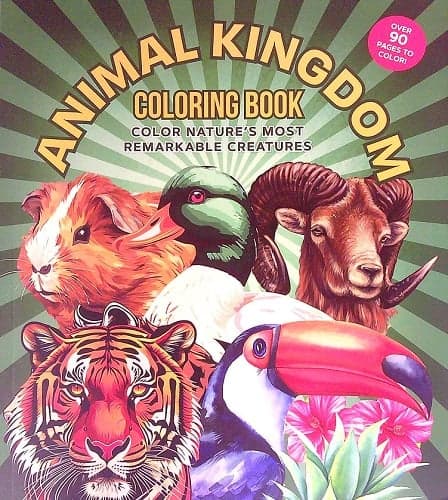 Cover of Animal Kingdom Coloring Book