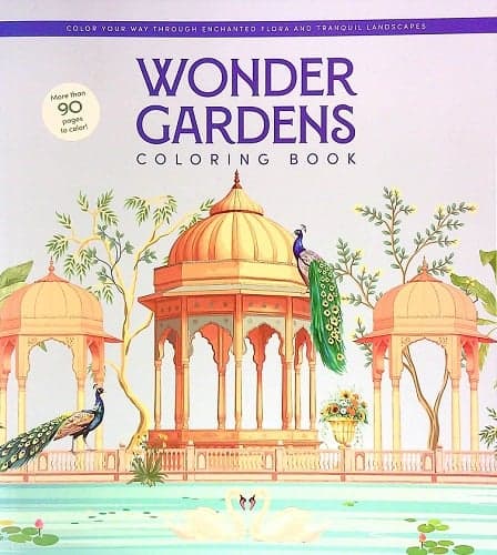 Cover of Wonder Gardens Coloring Book