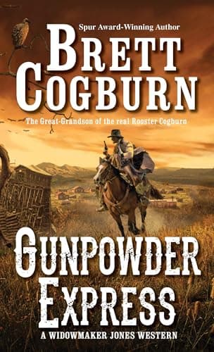 Cover of Gunpowder Express (Widowmaker Jones Western, Bk. 3)