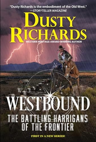 Cover of Westbound (The Battling Harrigans of the Frontier)