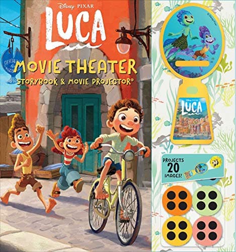 Cover of Disney/Pixar Luca Movie Theater Storybook & Movie Projector