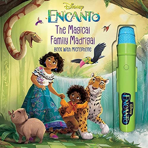 Cover of The Magical Family Madrigal Book With Microphone (Disney Encanto)