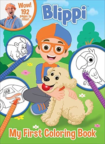 Cover of My First Coloring Book (Blippi)