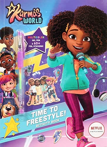 Cover of Time to Freestyle! Activity Book (Karma's World)