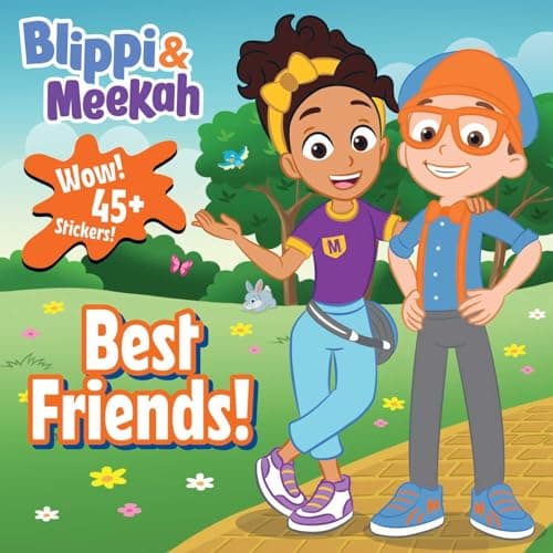 Cover of Best Friends! (Blippi & Meekah)