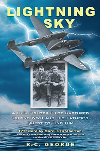 Cover of Lightning Sky: A U.S. Fighter Pilot Captured During WWII and His Father's Quest to Find Him
