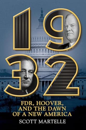 Cover of 1932: FDR, Hoover and the Dawn of a New America