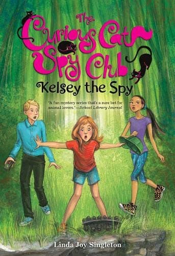 Cover of Kelsey the Spy (The Curious Cat Spy Club, Bk. 3)