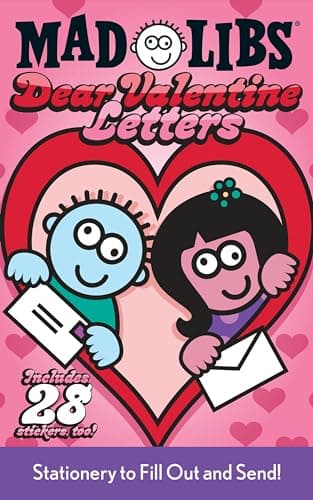 Cover of Dear Valentine Letters (Mad Libs)