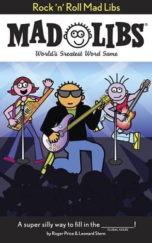 Cover of Rock 'n' Roll Mad Libs