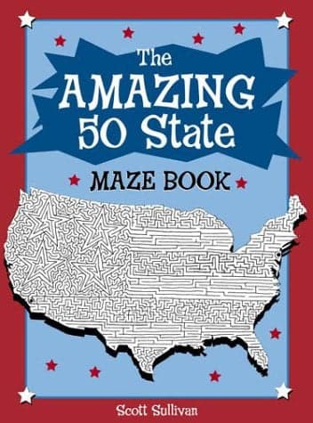 Cover of The Amazing 50 States Maze Book