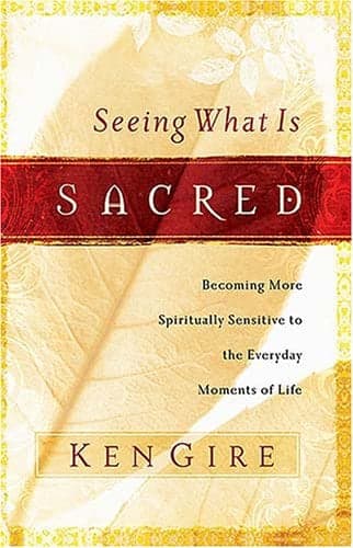 Cover of Seeing What Is Sacred: Becoming More Spiritually Sensitive to the Everyday Moments of Life