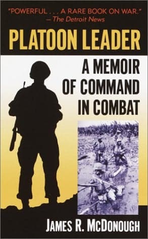 Cover of Platoon Leader: A Memoir of Command in Combat