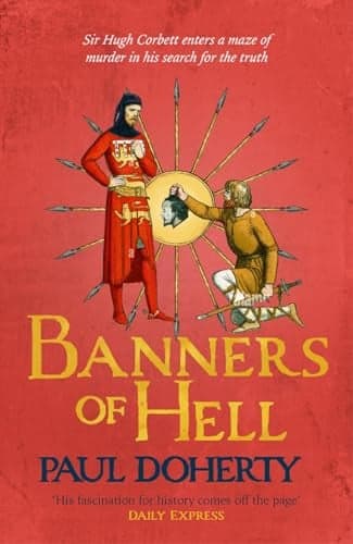 Cover of Banners of Hell (Hugh Corbett Mysteries, Bk. 24)