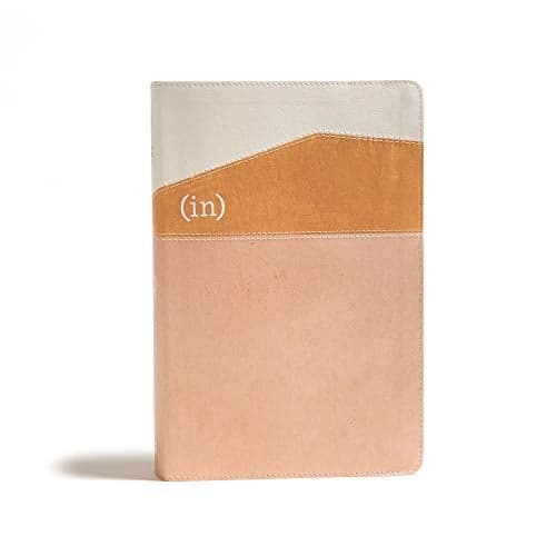 Cover of CSB (in)courage Devotional Bible (Thumb-Indexed, Desert/Mustard/Alabaster LeatherTouch)