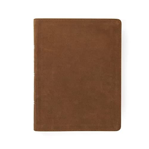 Cover of CSB Men of Character Bible (Brown Genuine Leather)