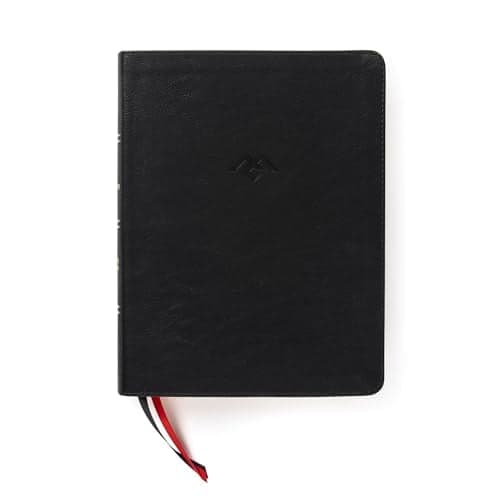 Cover of CSB, Men of Character Bible (Black LeatherTouch)