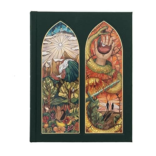 Cover of CSB Notetaking Bible, Stained Glass Edition (Emerald Cloth Over Board)