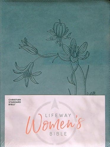 Cover of CSB Lifeway Women's Bible (Slate LeatherTouch)