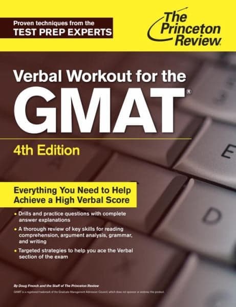 Cover of Verbal Workout for the GMAT, 4th Edition