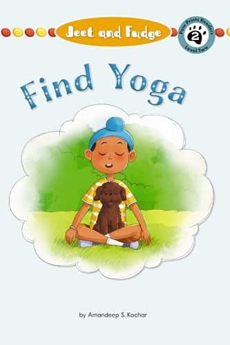 Cover of Find Yoga (Jeet and Fudge, Paw Prints Readers, Level 2)