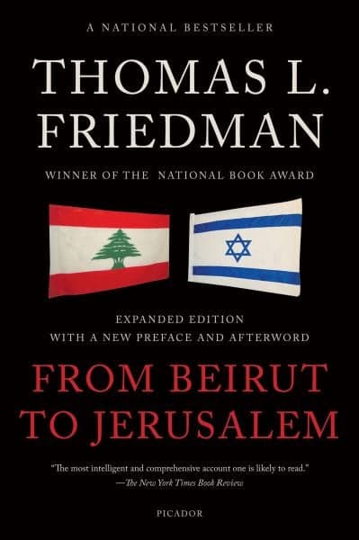 Cover of From Beirut to Jerusalem (Expanded Edition)