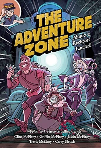 Cover of Murder on the Rockport Limited! (The Adventure Zone, Bk. 2)